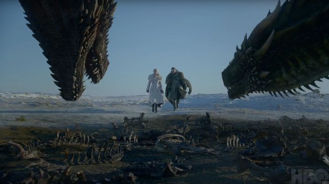 Скриншот видео трейлера финального сезона сериала Игра престолов Скриншот видео трейлера финального сезона сериала Игра престолов