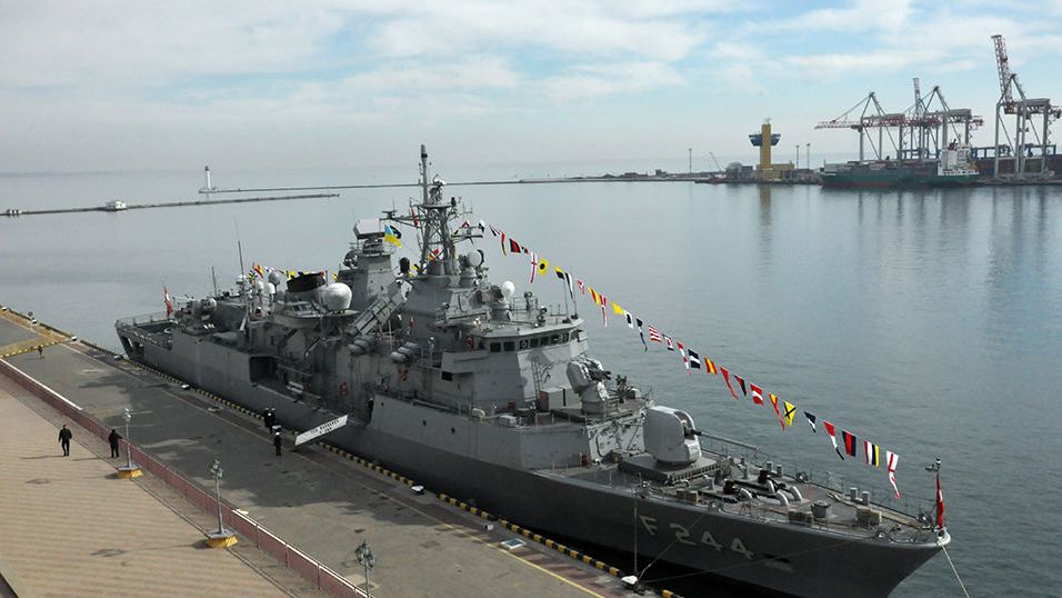 Турецкий фрегат TCG Barbaros Турецкий фрегат TCG Barbaros - РИА Новости, 1920, 29.08.2020