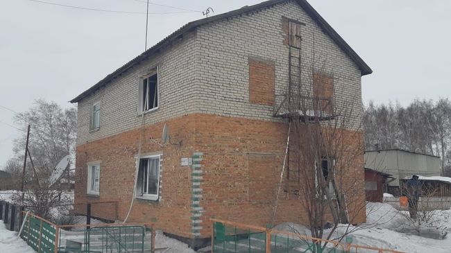 На месте взрыва газа в жилом доме в поселке Малиновский Завьяловского района, Алтайского края. 7 марта 2019 На месте взрыва газа в жилом доме в поселке Малиновский Завьяловского района, Алтайского края. 7 марта 2019