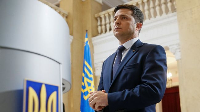 Кандидат в президенты Украины Владимир Зеленский Кандидат в президенты Украины Владимир Зеленский