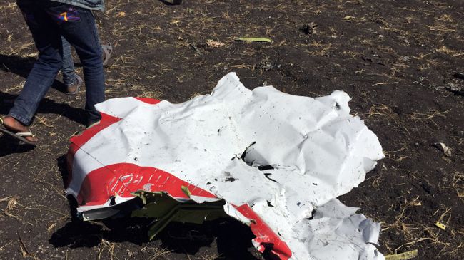 На месте крушения самолета Ethiopian Airlines. 10 марта 2019 На месте крушения самолета Ethiopian Airlines. 10 марта 2019