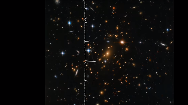Запись звуков, полученных из ультразвуковых данных Hubble Запись звуков, полученных из ультразвуковых данных Hubble