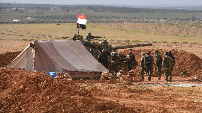 Военнослужащие сирийской армии Военнослужащие сирийской армии