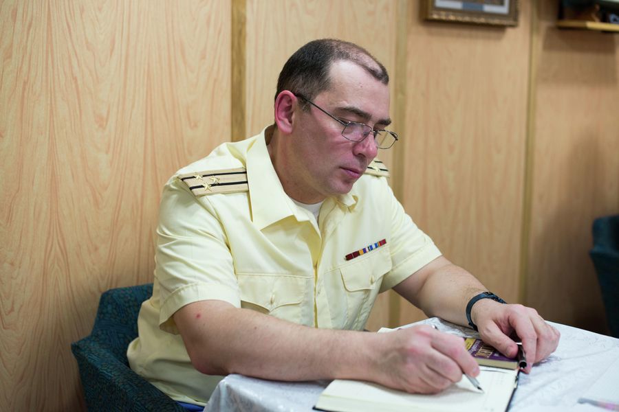 Кают-компания подводного крейсера Юрий Долгорукий