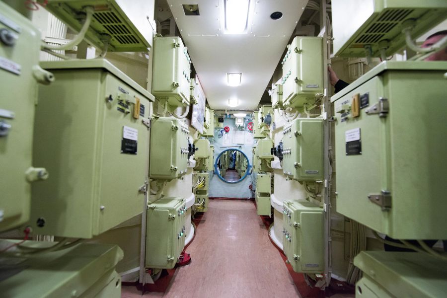 Ракетный отсек подводного крейсера Юрий Долгорукий