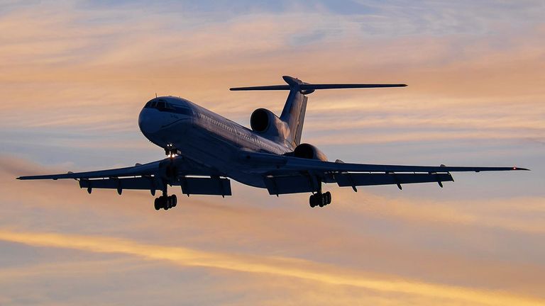 Самолет Ту-154М Самолет Ту-154М