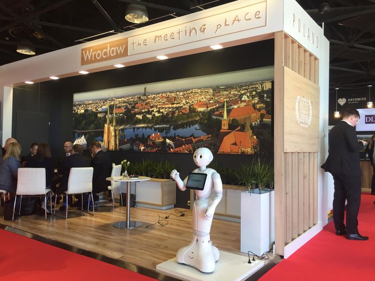 Стенд Вроцлава на выставке MIPIM 2019 в Каннах