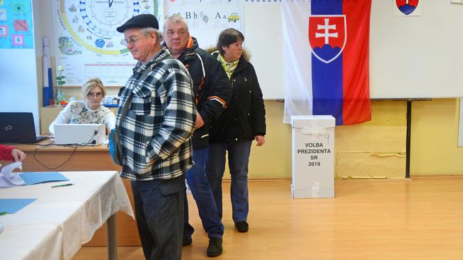 Избиратели на выборах президента Словакии Избиратели на выборах президента Словакии