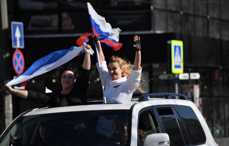 Автопробег мотоклуба Ночные волки в Крыму Автопробег мотоклуба Ночные волки в Крыму
