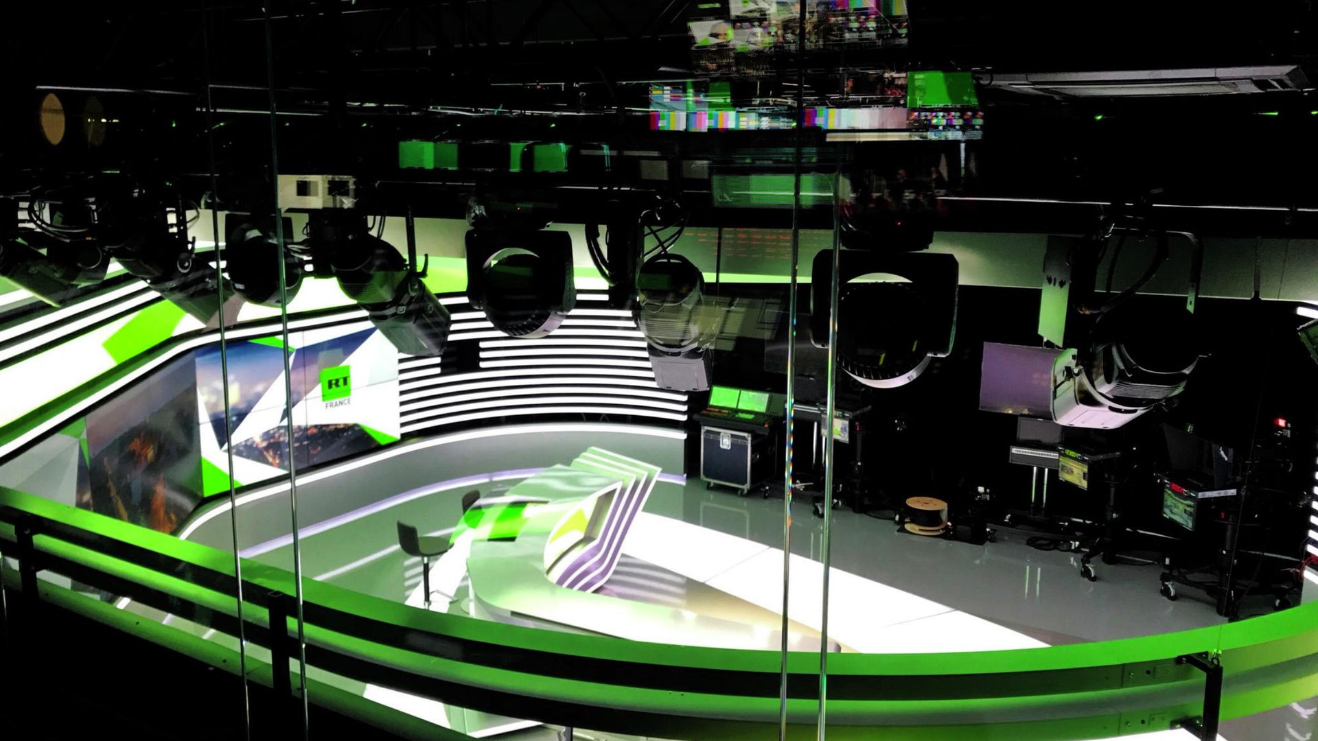 Студия телеканала RT France Студия телеканала RT France - РИА Новости, 1920, 22.01.2023