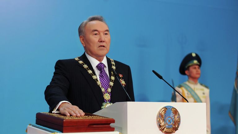 Инаугурация президента Казахстана Нурсултана Назарбаева Инаугурация президента Казахстана Нурсултана Назарбаева