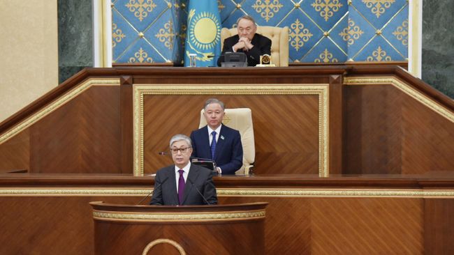 Церемония передачи полномочий президента Казахстана Касым-Жомарту Токаеву. 20 марта 2019 Церемония передачи полномочий президента Казахстана Касым-Жомарту Токаеву. 20 марта 2019