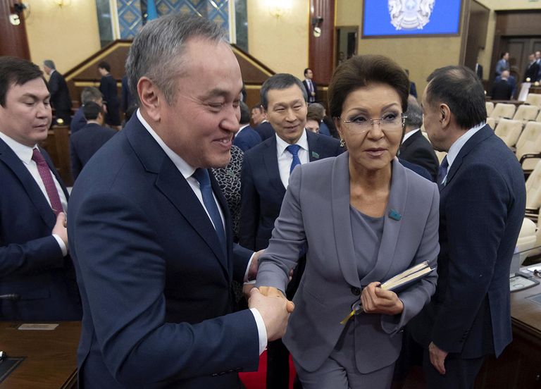 Избранный председатель парламента Казахстана Дарига Назарбаева