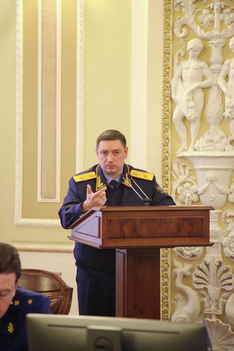 Руководитель Московского межрегионального следственного управления на транспорте СК России Сергей Вазюлин