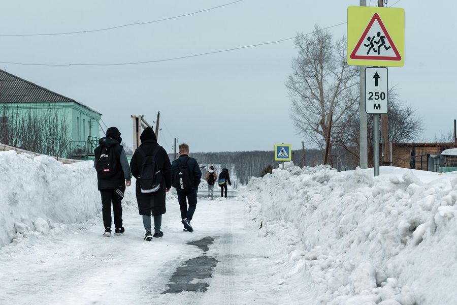 В поселке Трещевский В поселке Трещевский
