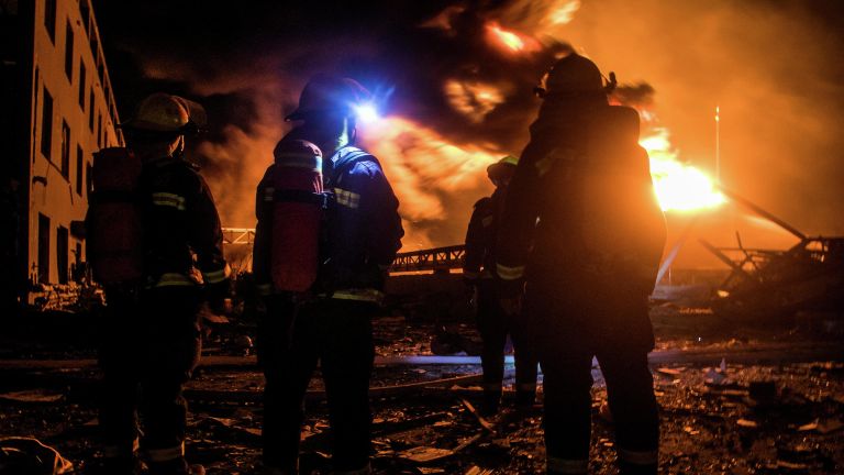 Взрыв на химзаводе в китайской восточной провинции Цзянсу Взрыв на химзаводе в китайской восточной провинции Цзянсу