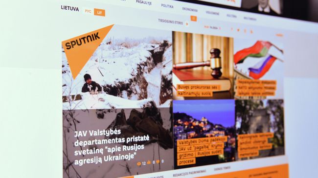 Сайт Sputnik Литва Сайт Sputnik Литва