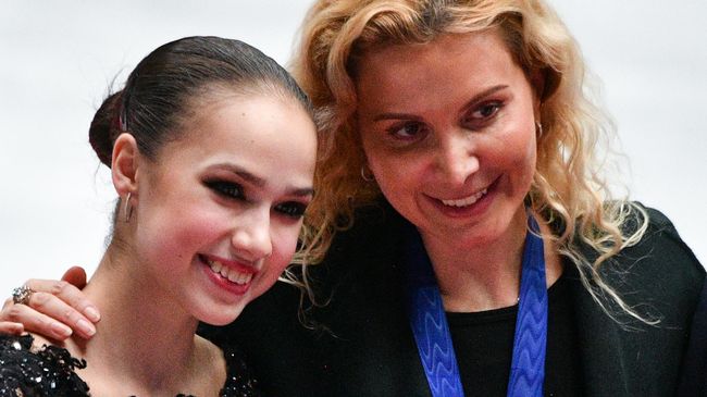 Этери Тутберидзе и Алина Загитова Этери Тутберидзе и Алина Загитова