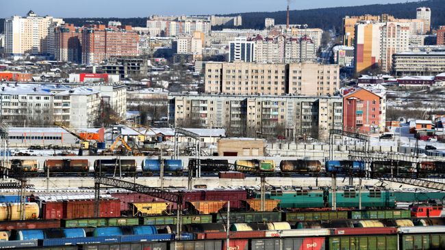 Забайкальская железная дорога Транссибирской магистрали в Чите