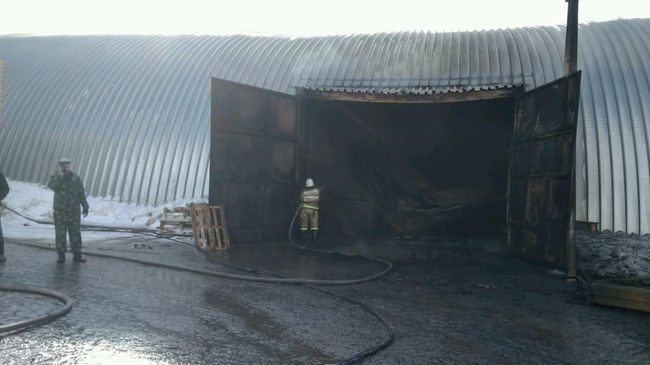 Пожар в овощехранилище в Липецкой области. 23 марта 2019 Пожар в овощехранилище в Липецкой области. 23 марта 2019