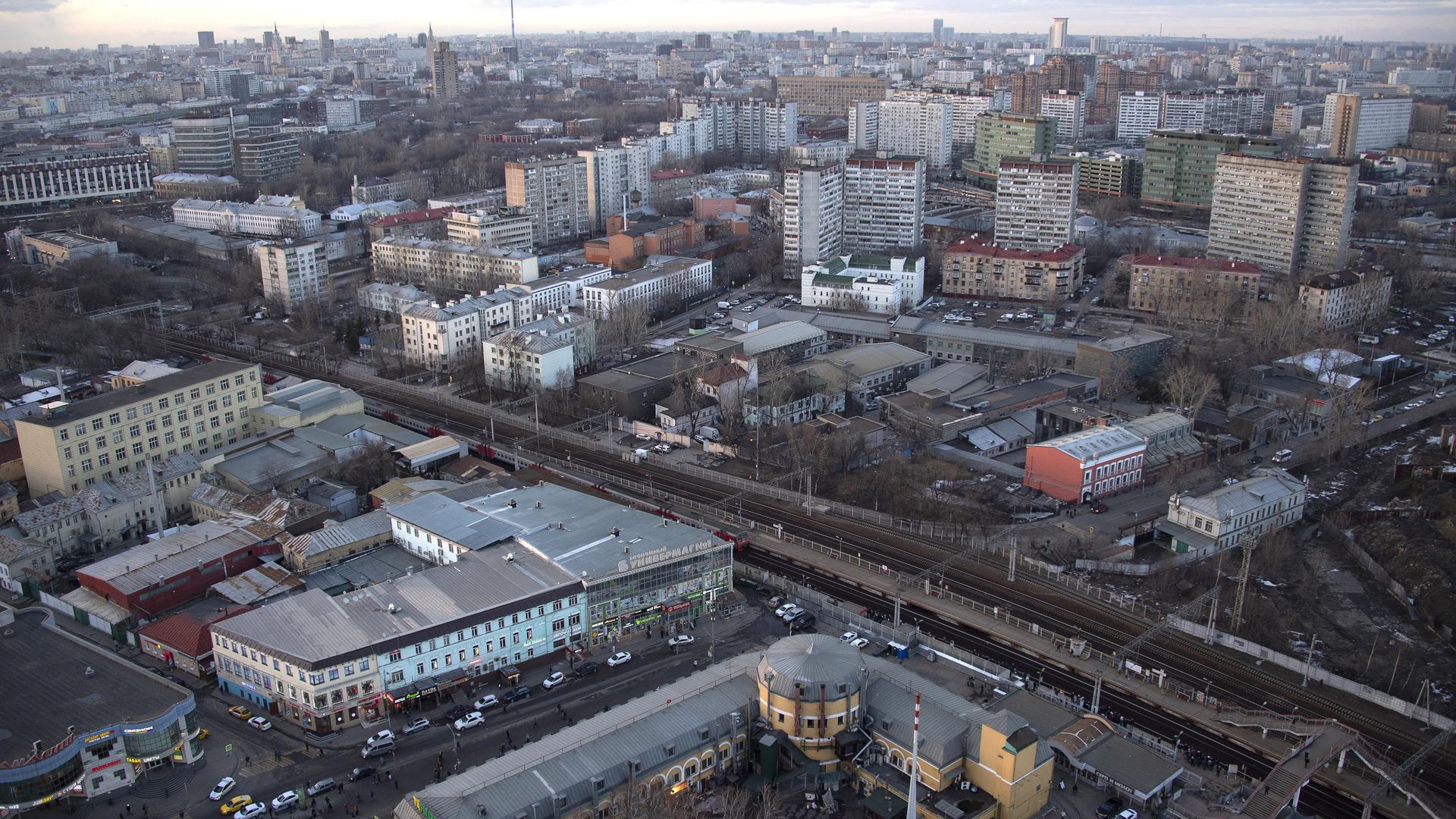 Станция электрички горьковского направления Серп и Молот - РИА Новости, 1920, 20.04.2021