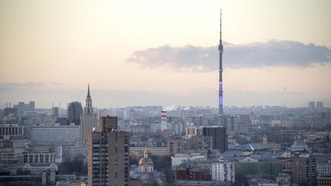 Останкинская телебашня в Москве Останкинская телебашня в Москве