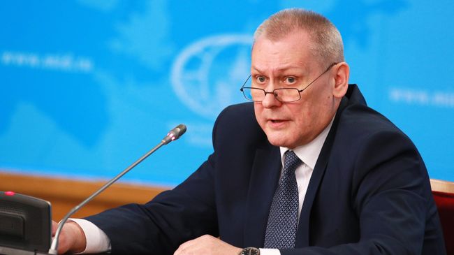 Первый заместитель руководителя аппарата НАК Игорь Кулягин на пресс-конференции, посвященной профилактике терроризма
