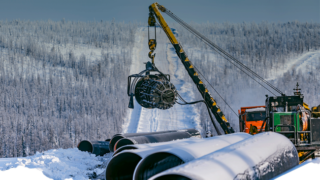 Строительство газопровода Сила Сибири Строительство газопровода Сила Сибири