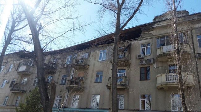 Обрушение кирпичной кладки многоквартирного дома в Саратове. 30 марта 2019
