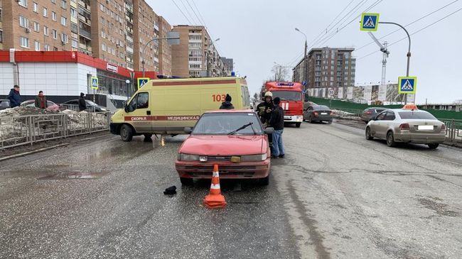 ДТП с наездом на пешеходов в Ижевске. 30 марта 2019 ДТП с наездом на пешеходов в Ижевске. 30 марта 2019