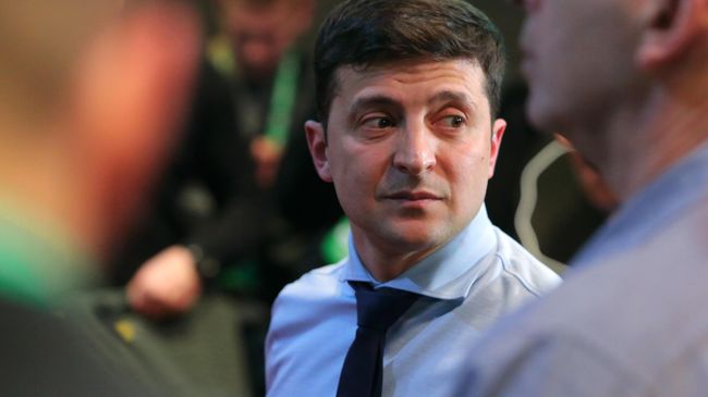 Кандидат в президенты Украины, актер Владимир Зеленский в своем избирательном штабе в Киеве Кандидат в президенты Украины, актер Владимир Зеленский в своем избирательном штабе в Киеве