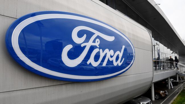 Логотип американской автомобилестроительной компании Ford