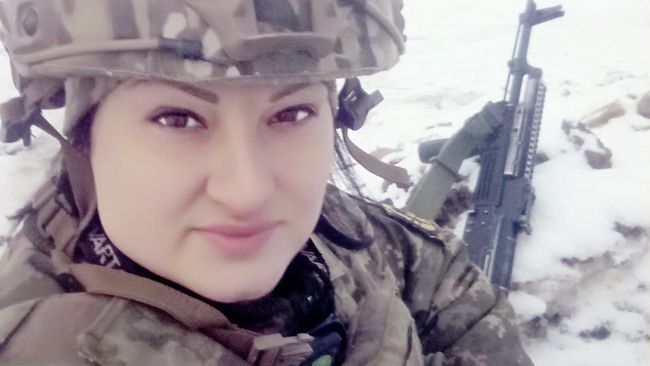 Военнослужащая ВСУ Яна Червоная Военнослужащая ВСУ Яна Червоная