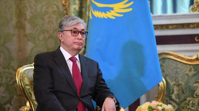 Президент Казахстана Касым-Жомарт Токаев Президент Казахстана Касым-Жомарт Токаев