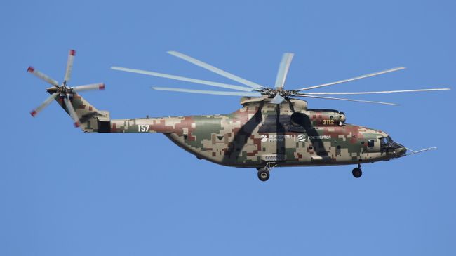Тяжелый военно-транспортный вертолет Ми-26Т2В Тяжелый военно-транспортный вертолет Ми-26Т2В
