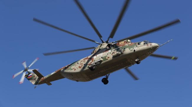 Тяжелый военно-транспортный вертолет Ми-26Т2В Тяжелый военно-транспортный вертолет Ми-26Т2В