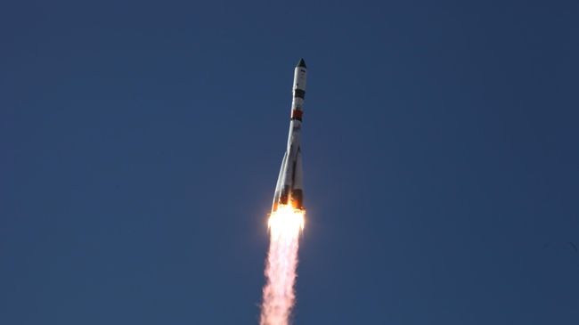 Пуск ракеты-носителя Союз-2.1а с грузовым кораблем Прогресс МС-11 с космодрома Байконур. 4 апреля 2019 Пуск ракеты-носителя Союз-2.1а с грузовым кораблем Прогресс МС-11 с космодрома Байконур. 4 апреля 2019
