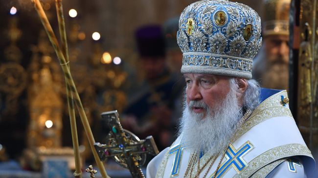 Патриарх Московский и всея Руси Кирилл во время Божественной литургии в праздник Благовещения Пресвятой Богородицы в Благовещенском соборе Московского Кремля. 7 апреля 2019 Патриарх Московский и всея Руси Кирилл во время Божественной литургии в праздник Благовещения Пресвятой Богородицы в Благовещенском соборе Московского Кремля. 7 апреля 2019