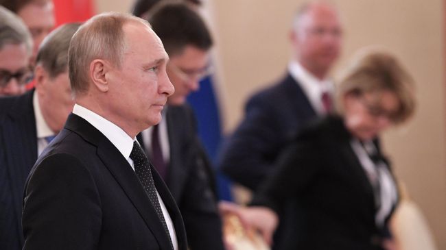 Президент РФ Владимир Путин на восьмом заседании российско-турецкого Совета сотрудничества высшего уровня. 8 апреля 2019 Президент РФ Владимир Путин на восьмом заседании российско-турецкого Совета сотрудничества высшего уровня. 8 апреля 2019