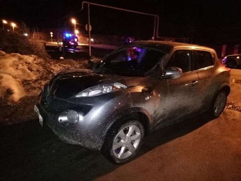 Автомобиль виновницы ДТП в поселке Белоярский Свердловской области