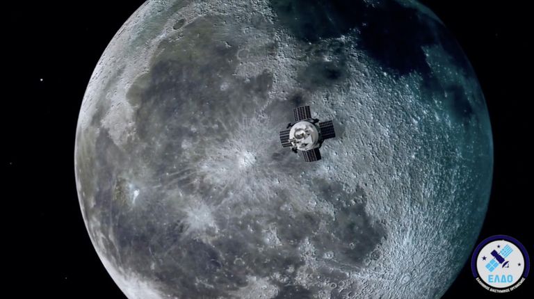 Снимок экрана демонстрационного ролика греческого проекта Hellas to the Moon Снимок экрана демонстрационного ролика греческого проекта Hellas to the Moon