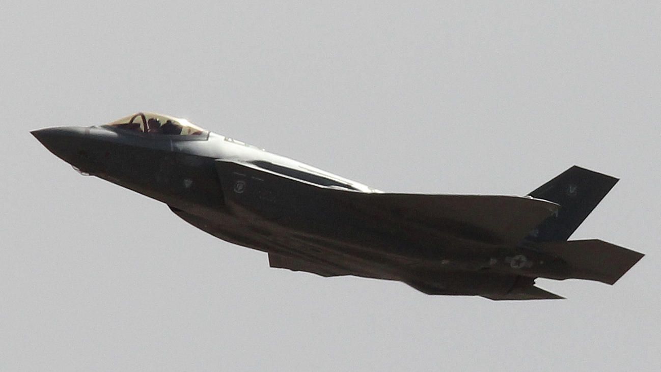 Истребитель F-35А Истребитель F-35А - РИА Новости, 1920, 11.09.2025