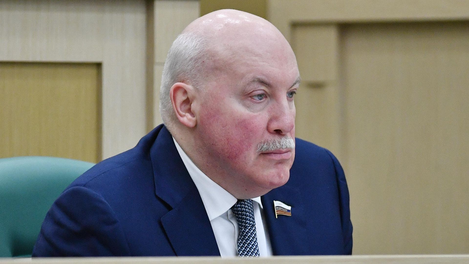 Председатель комитета Совета Федерации РФ по экономической политике Дмитрий Мезенцев на заседании Совета Федерации РФ. 10 апреля 2019 - РИА Новости, 1920, 25.11.2020
