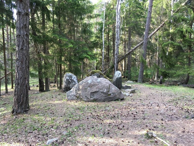 Дольмен Ансарве на острове Готланд, Швеция
