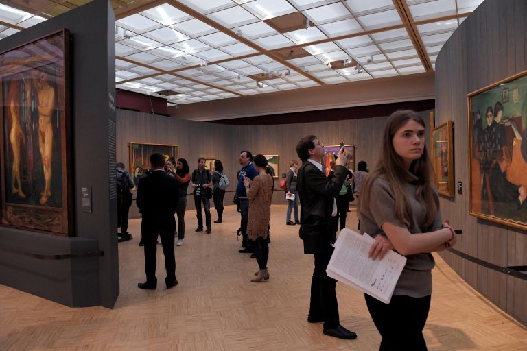 Выставка Эдвард Мунк в Третьяковской галерее Выставка Эдвард Мунк в Третьяковской галерее