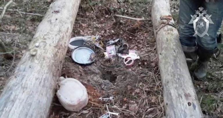 Склетированные останки мужчины найдены в Шатурском районе московской области. 16 апреля 2019
