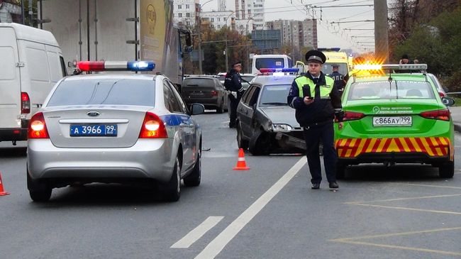 Место ДТП в Москве Место ДТП в Москве