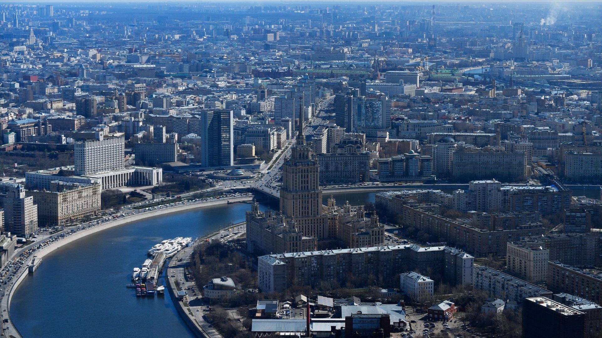 Вид на Москву Вид на Москву - РИА Новости, 1920, 25.05.2020