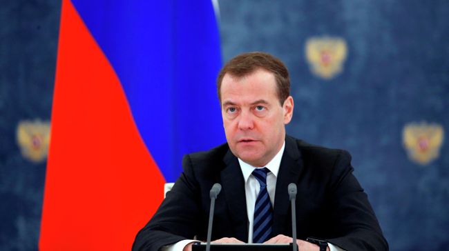Председатель правительства РФ Дмитрий Медведев