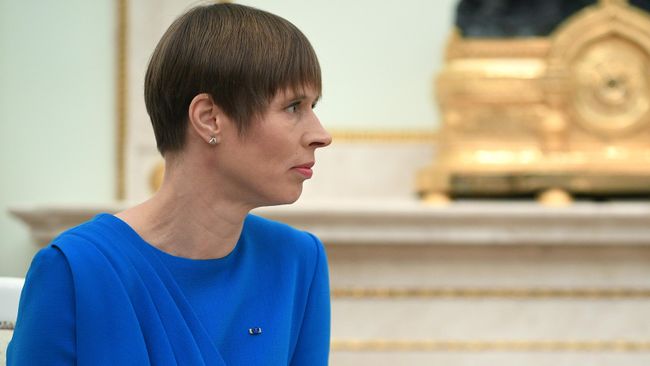Президент Эстонии Керсти Кальюлайд Президент Эстонии Керсти Кальюлайд